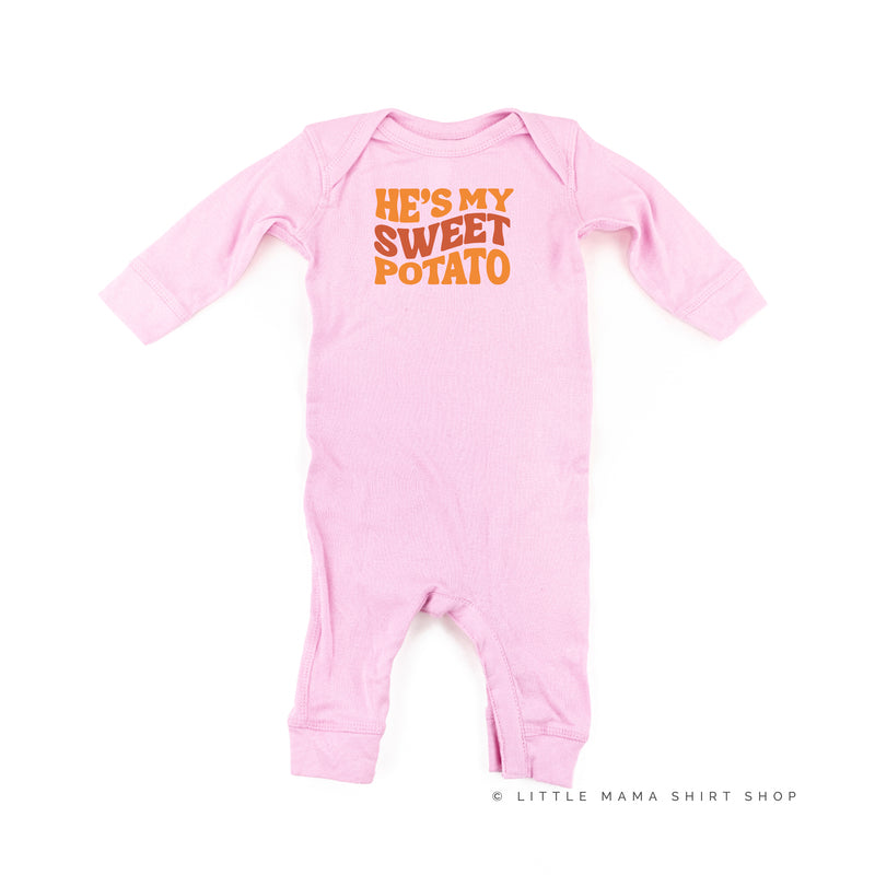 He's My Sweet Potato - One Piece Baby Sleeper