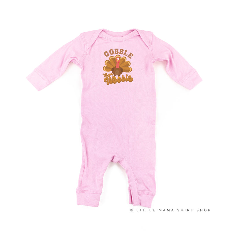 Gobble 'Til Ya Wobble - One Piece Baby Sleeper