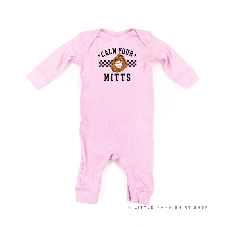 Calm Your Mitts - One Piece Baby Sleeper