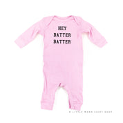 Hey Batter Batter - Baby Sleeper Little Mama Shirt Shop