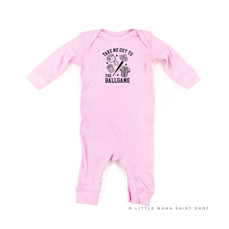 Take Me Out to the Ballgame - One Piece Baby Sleeper