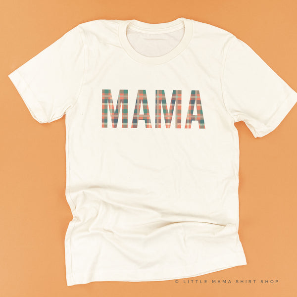 Fall Plaid MAMA - Unisex Tee