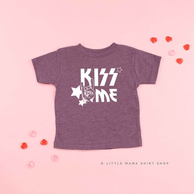 Kiss Me - Valentine Band Tee - Child Tee