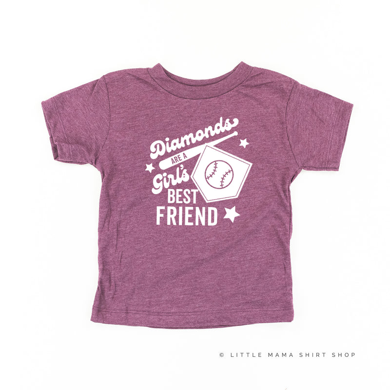 Diamonds are a Girls Best Friend - Short Sleeve Child Shirt