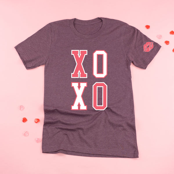 Varsity XOXO - Lips (sd) - Unisex Tee