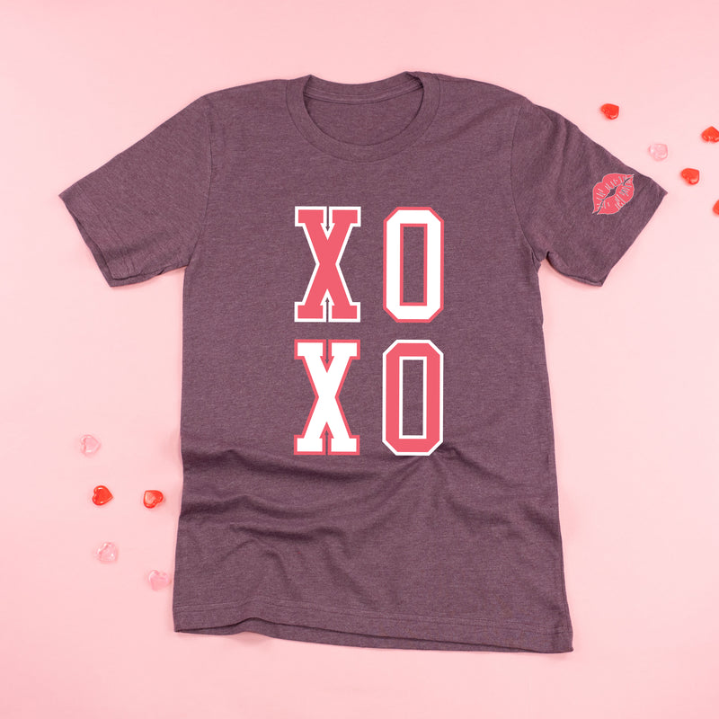 Varsity XOXO - Lips (sd) - Unisex Tee