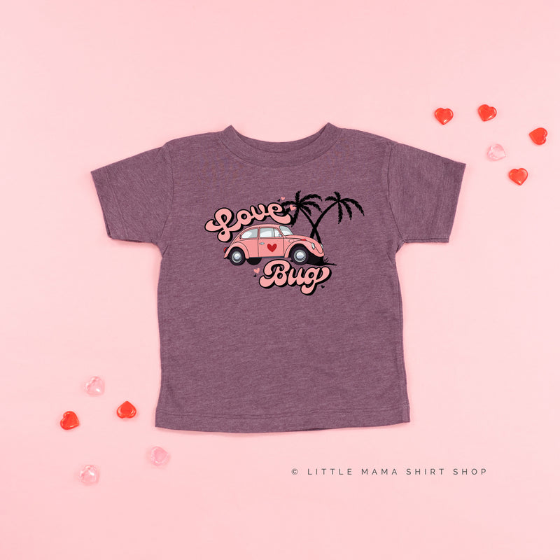 Love Bug - Pink Beetle Car - Child Tee