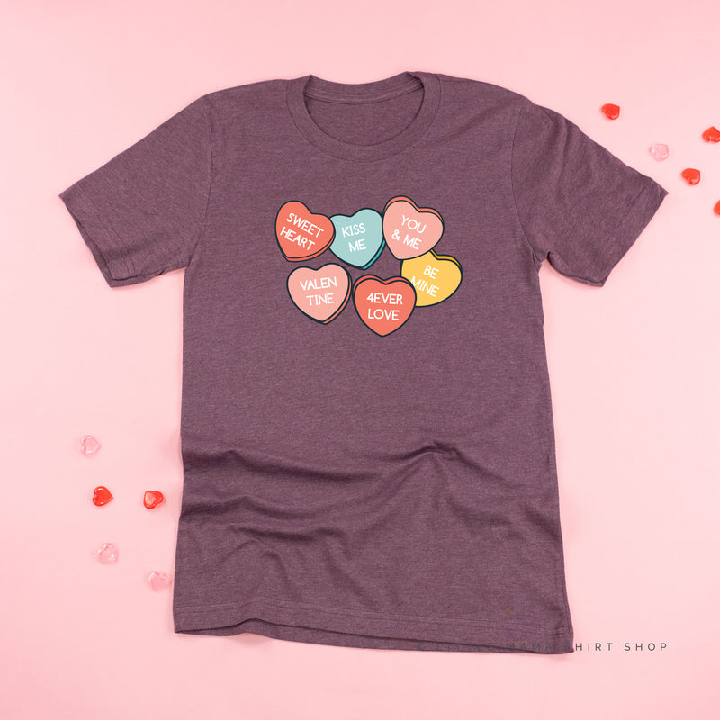 Conversation Hearts - Unisex Tee