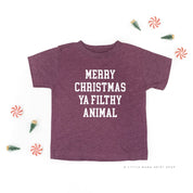 Merry Christmas Ya Filthy Animal - Child Tee