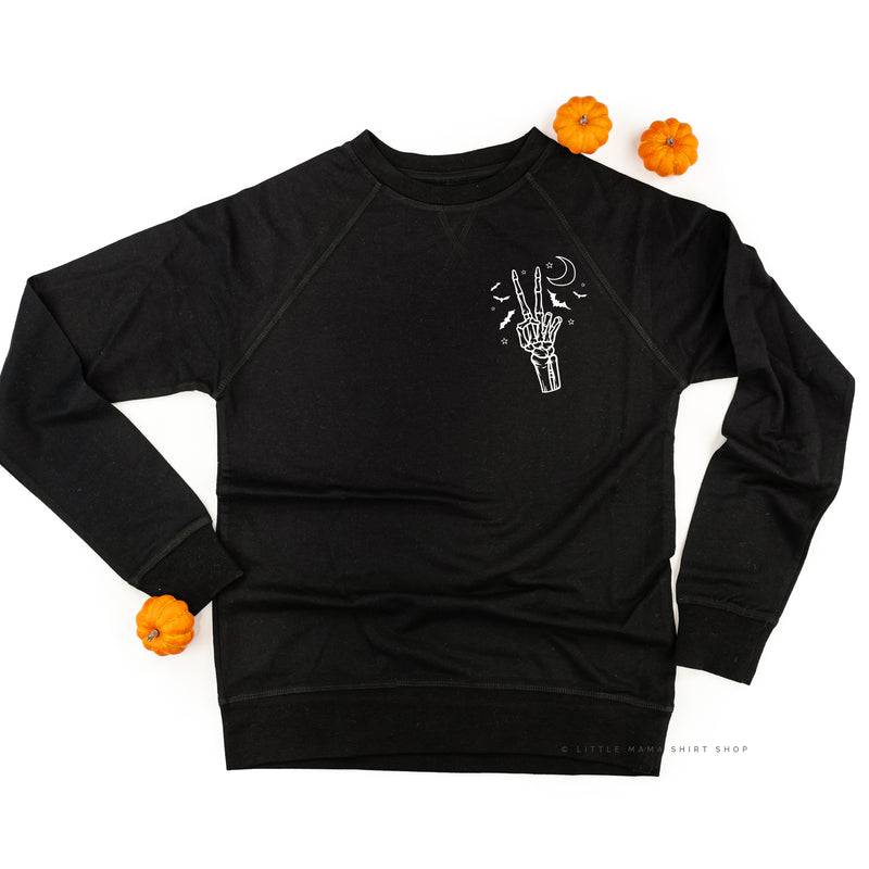 Peace - Skeleton - Lightweight Pullover Sweater