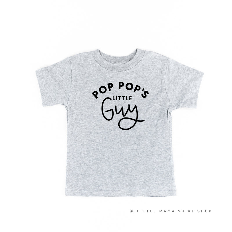 Pop Pop's Little Guy - Short Sleeve Child Shirt