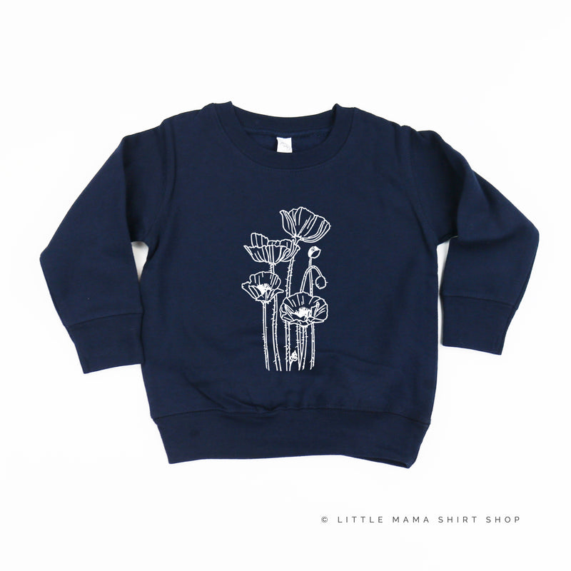 POPPY (Flower) - Child Sweater