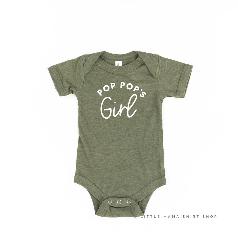 Pop Pop's Girl - Short Sleeve Child Shirt