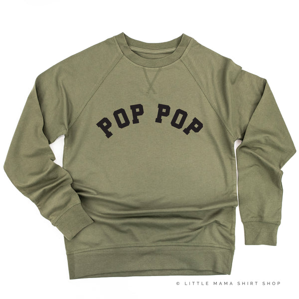POP POP - (Varsity) - Lightweight Pullover Sweater
