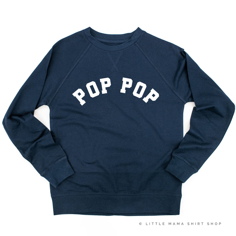 POP POP - (Varsity) - Lightweight Pullover Sweater