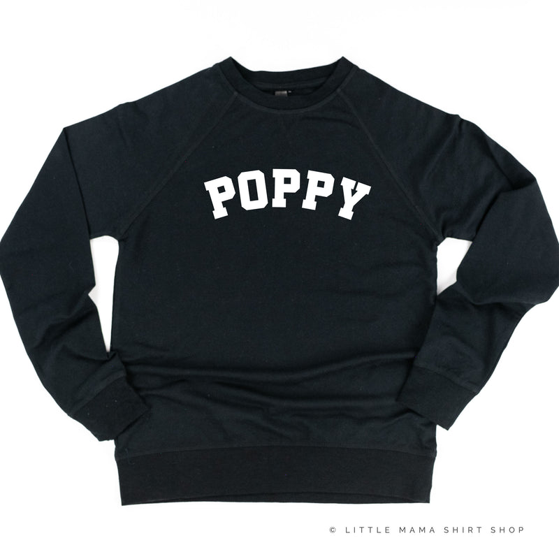 POPPY - (Varsity) - Lightweight Pullover Sweater