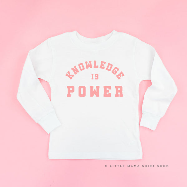 Knowledge is Power - Long Sleeve Child Shirt