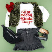 Hot Cocoa Kinda Day - Child LONG SLEEVE Tee Little Mama Shirt Shop