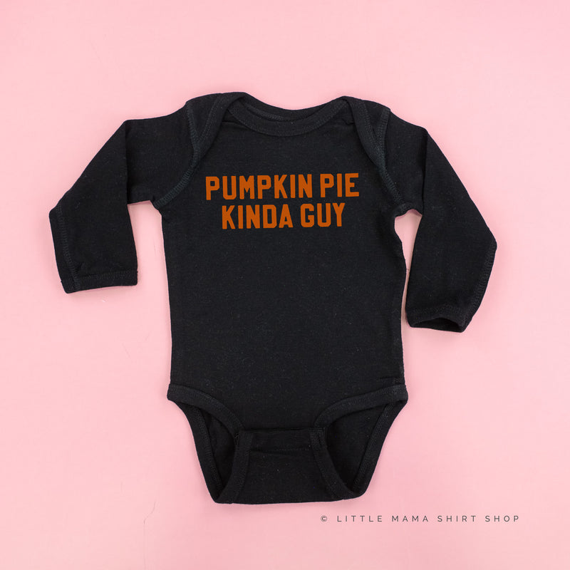 Pumpkin Pie Kinda Guy - Long Sleeve Child Shirt