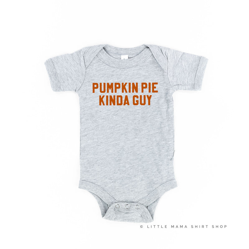 Pumpkin Pie Kinda Guy - Short Sleeve Child Shirt