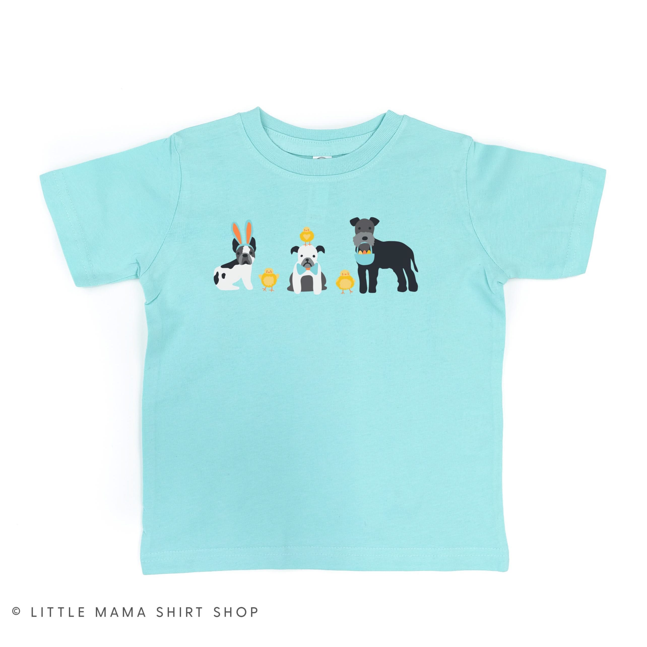 Easter Pups - Child Tee Little Mama Shirt Shop