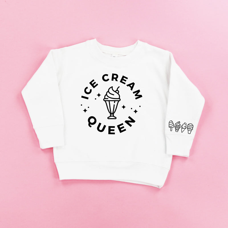 Ice Cream Queen - (Full Size) - Ice Cream Wrist Detail - Child Sweater