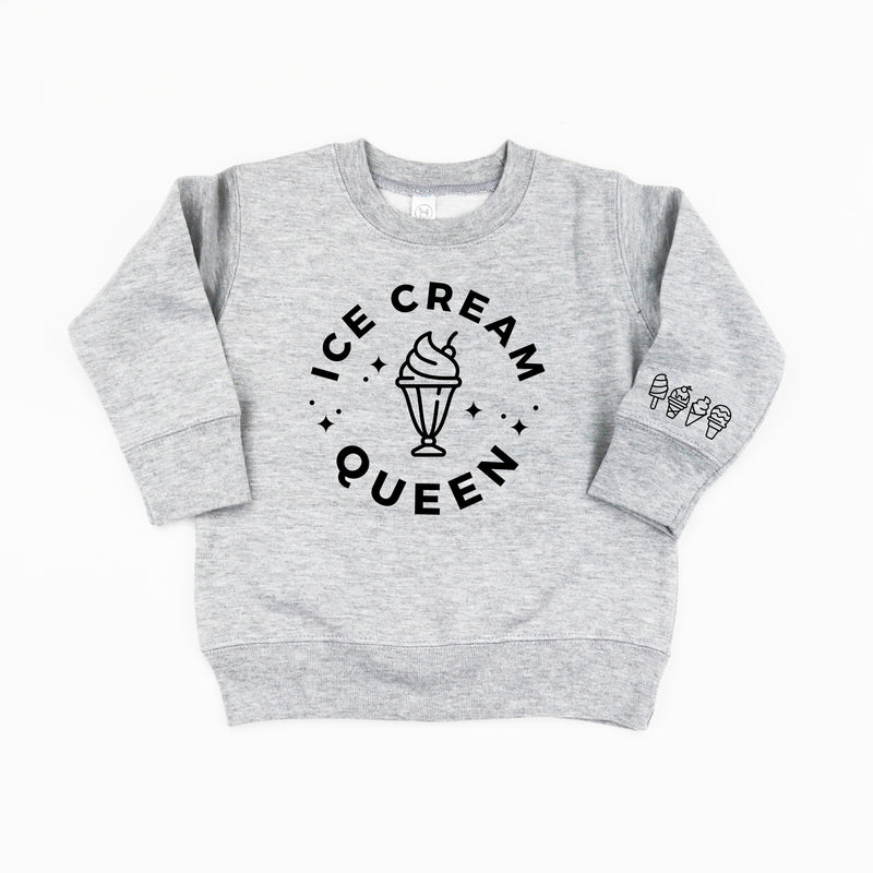 Ice Cream Queen - (Full Size) - Ice Cream Wrist Detail - Child Sweater