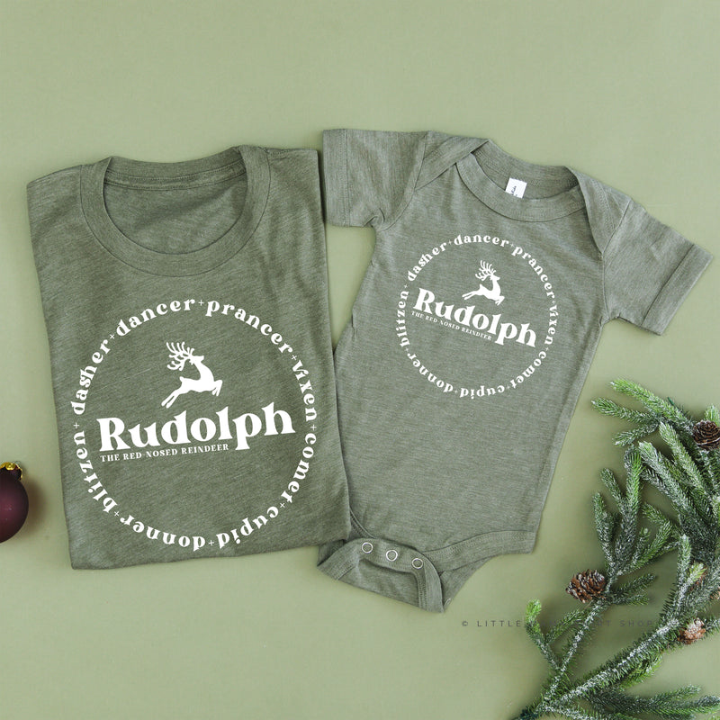 Rudolph + Friends - Set of 2 Unisex Tees