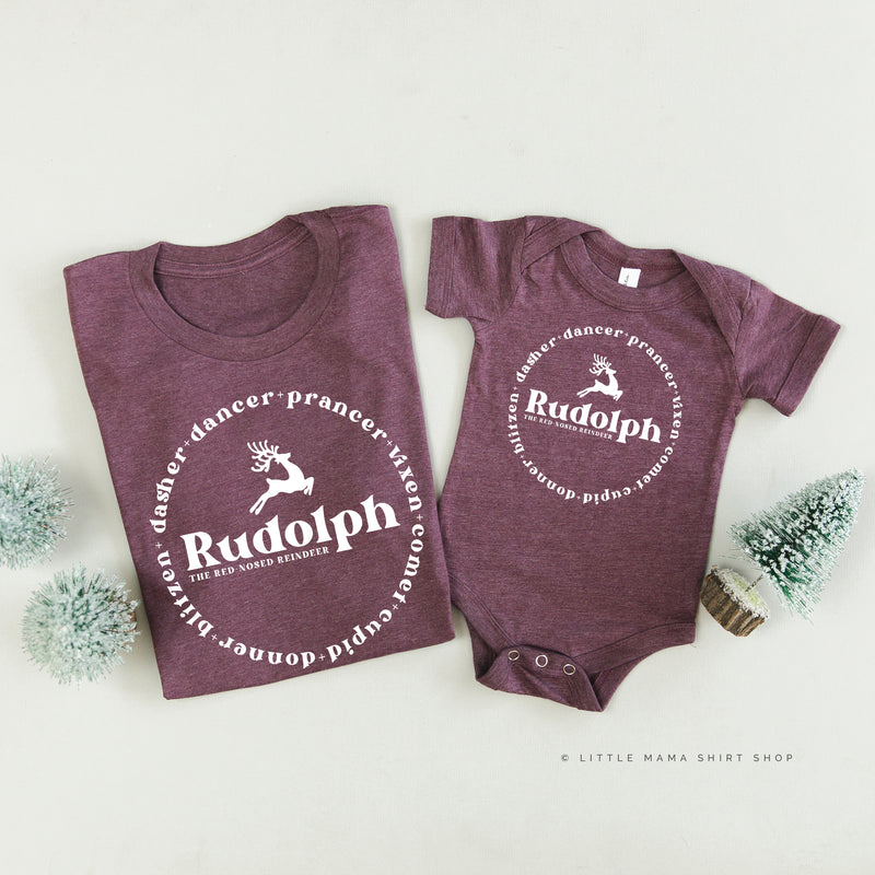 Rudolph + Friends - Set of 2 Unisex Tees