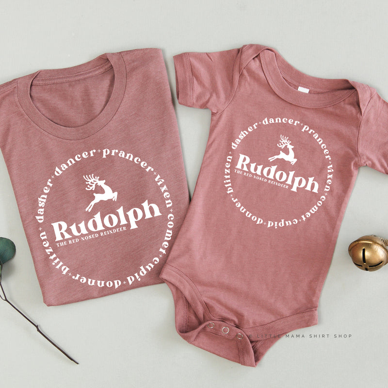 Rudolph + Friends - Set of 2 Unisex Tees