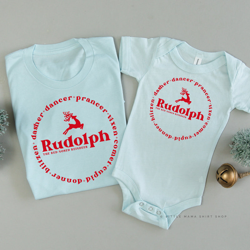 Rudolph + Friends - Set of 2 Unisex Tees