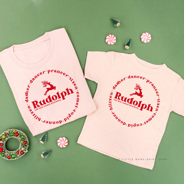 Rudolph + Friends - Set of 2 Unisex Tees