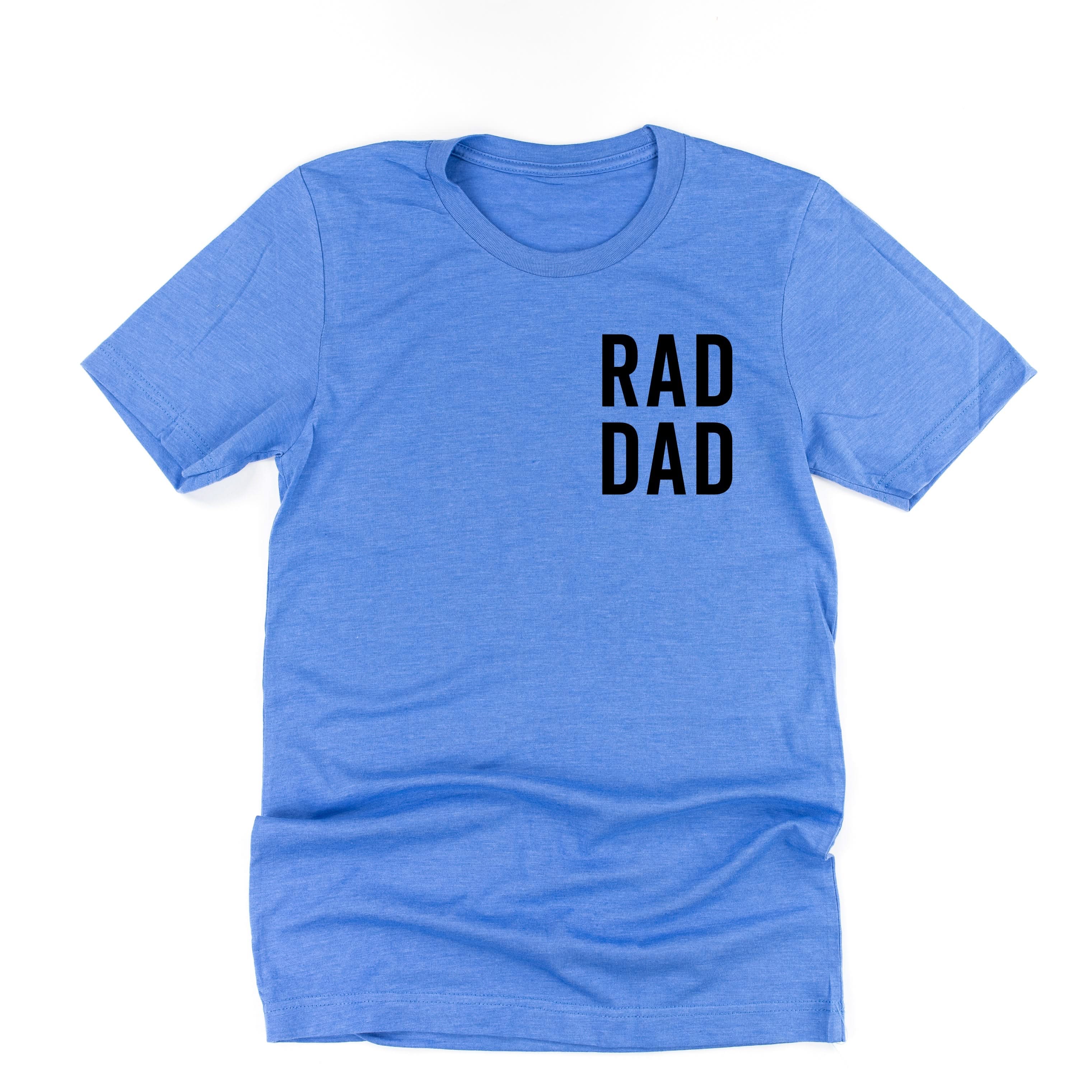 Rad Dad (Pocket Design) - Unisex Tee Little Mama Shirt Shop