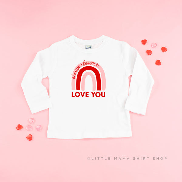 Rainbow - Love You - Long Sleeve Child Shirt