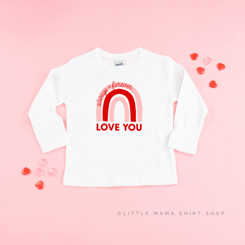 Rainbow - Love You - Child LONG SLEEVE Tee