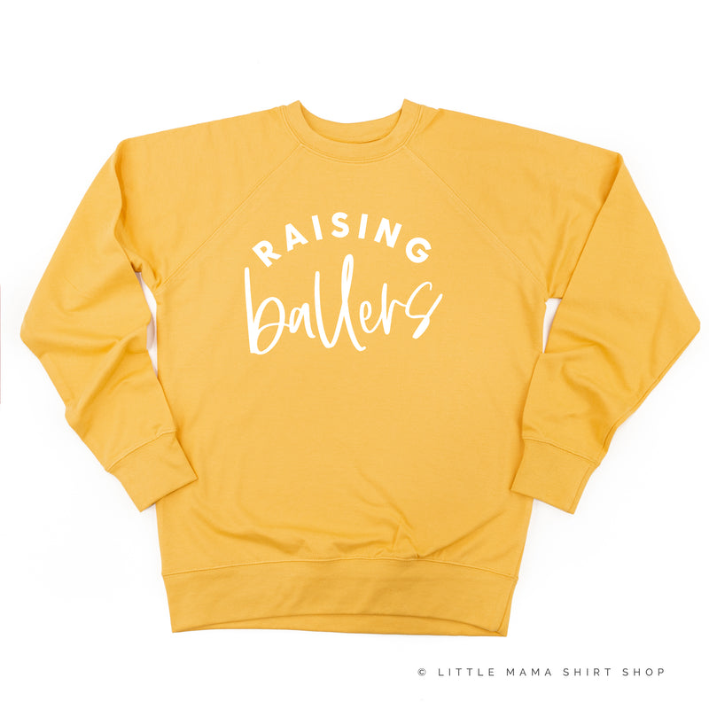 Raising Ballers (Plural) - Lightweight Pullover Sweater