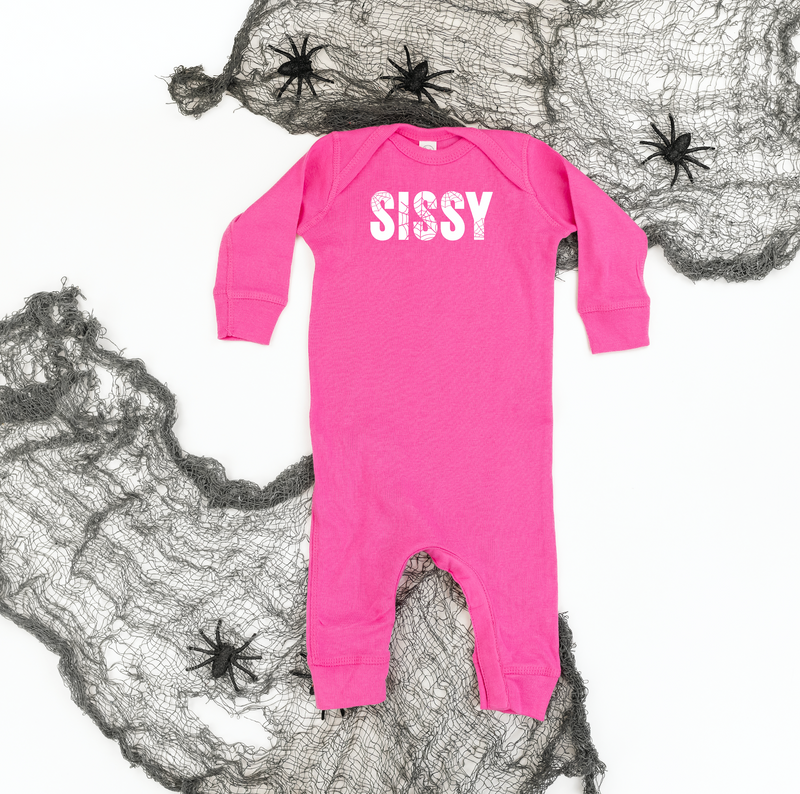 SISSY (Spider Web) - One Piece Baby Sleeper