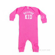 Ballpark Kid (wd) - Baby Sleeper Little Mama Shirt Shop