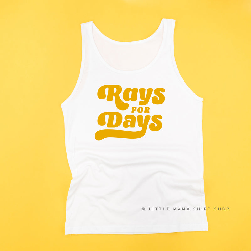 RAYS FOR DAYS - Unisex Jersey Tank