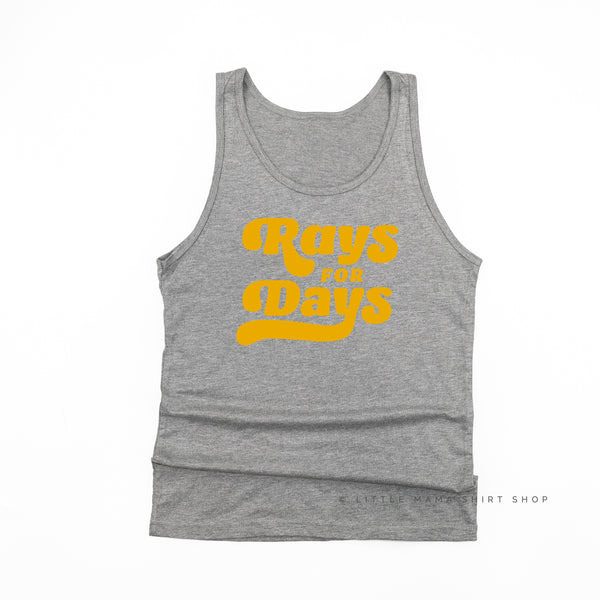 RAYS FOR DAYS - Unisex Jersey Tank