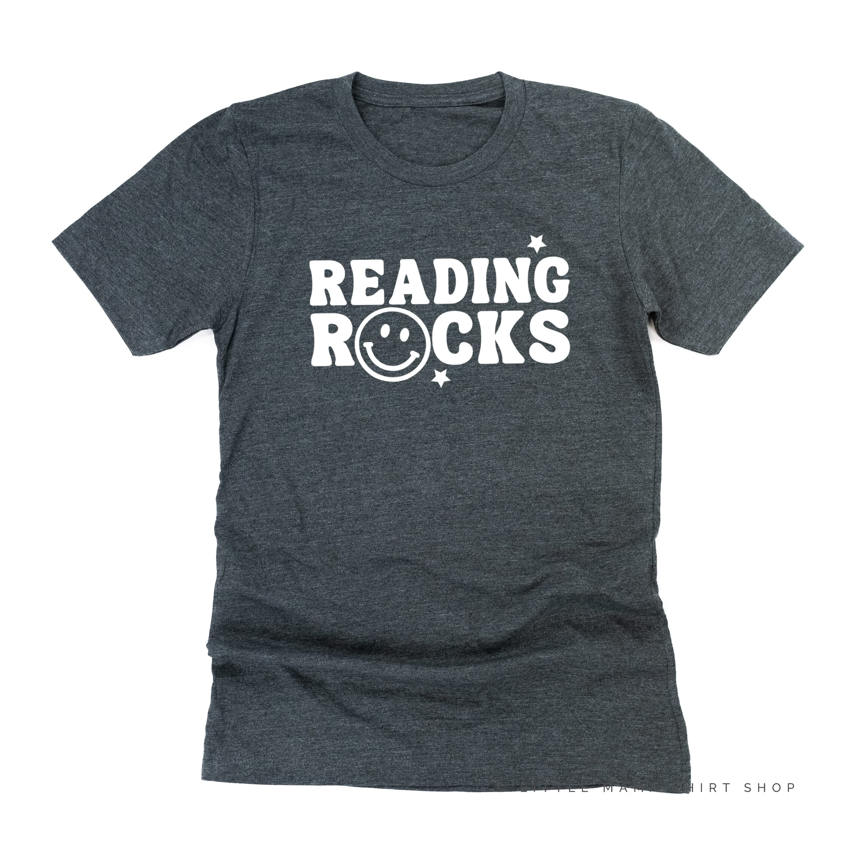 Reading Rocks - Unisex Tee – Little Mama Shirt Shop LLC