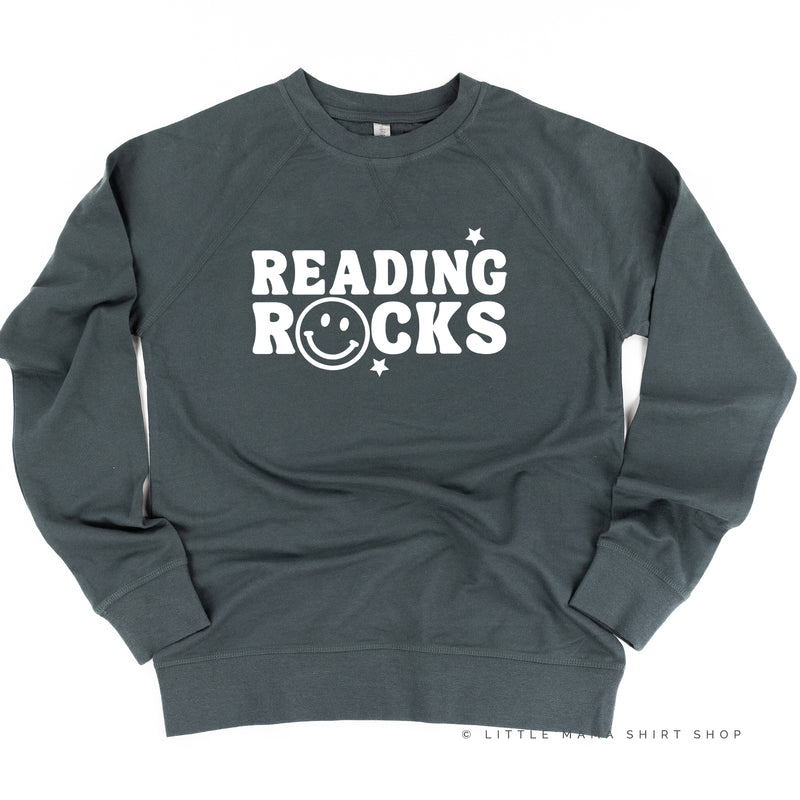 READING ROCKS - Lightweight Pullover Sweater