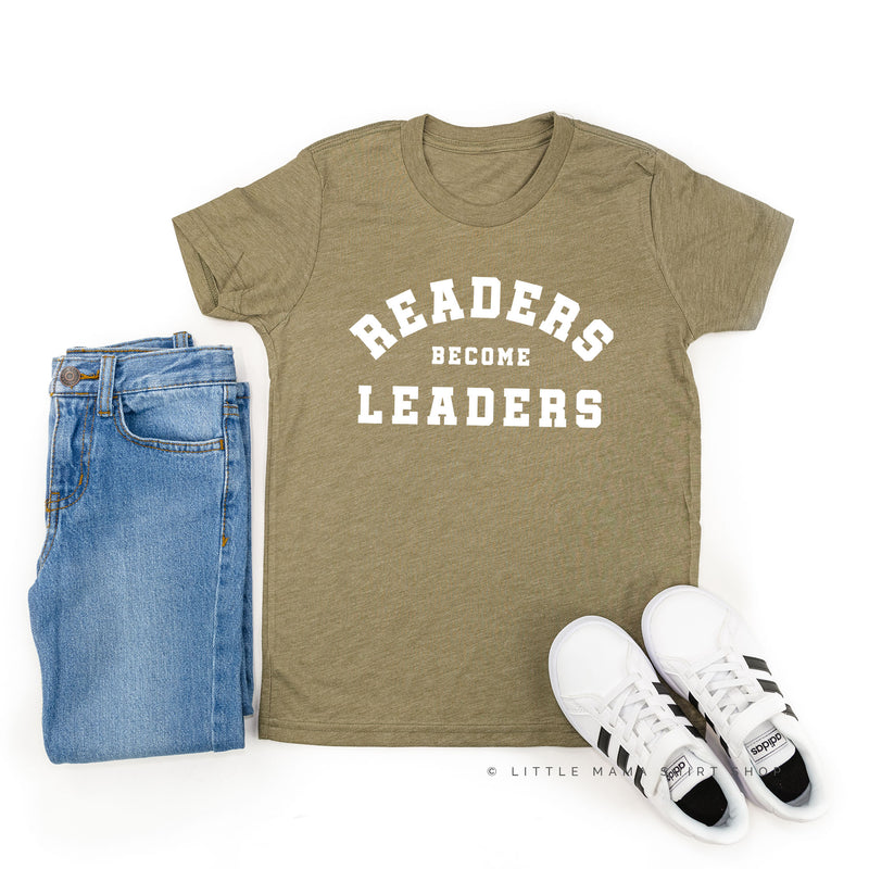 Readers Become Leaders - Short Sleeve Child Shirt