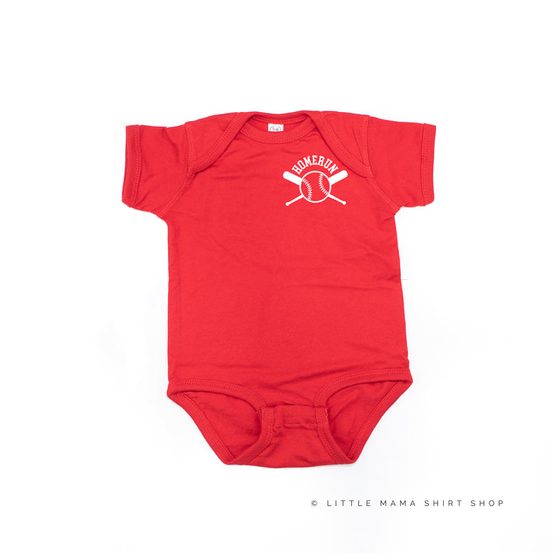Homerun - Pocket Design - Short Sleeve Child Shirt