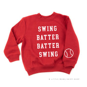 Swing Batter Batter Swing (wd) - Child Sweater Little Mama Shirt Shop