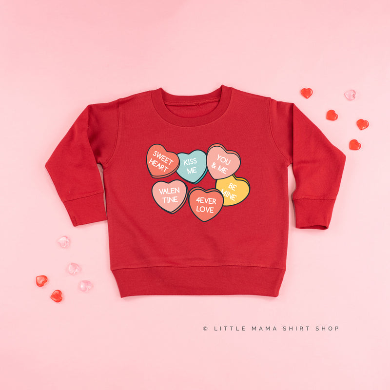 Conversation Hearts - Child Sweater