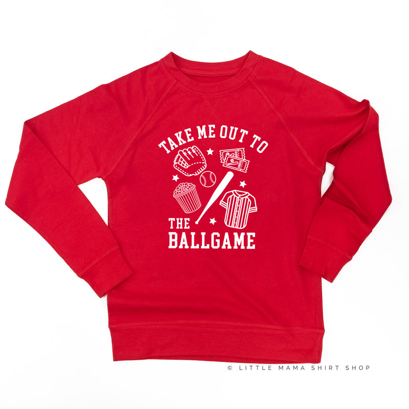 Take Me Out to the Ballgame - Lightweight Pullover Sweater