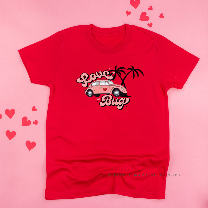 Love Bug - Pink Beetle Car - Child Tee