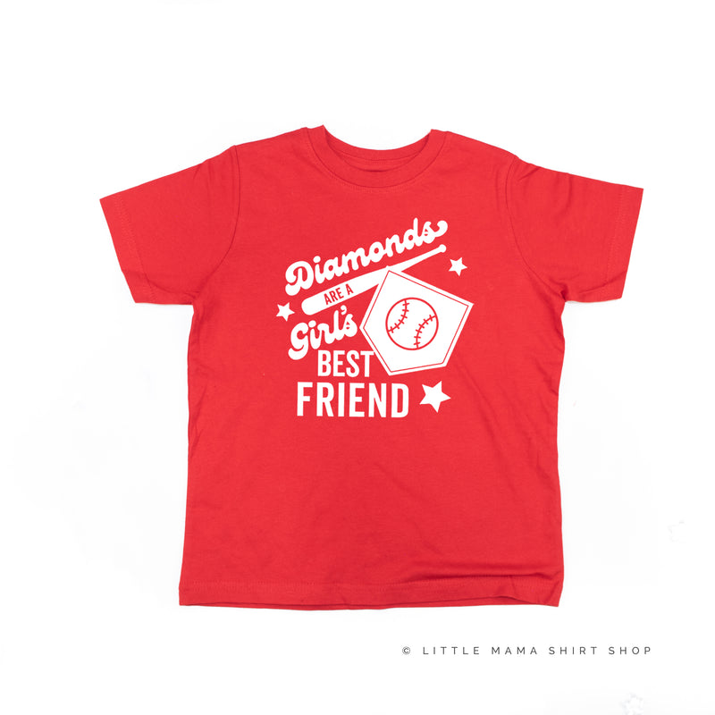 Diamonds are a Girls Best Friend - Short Sleeve Child Shirt