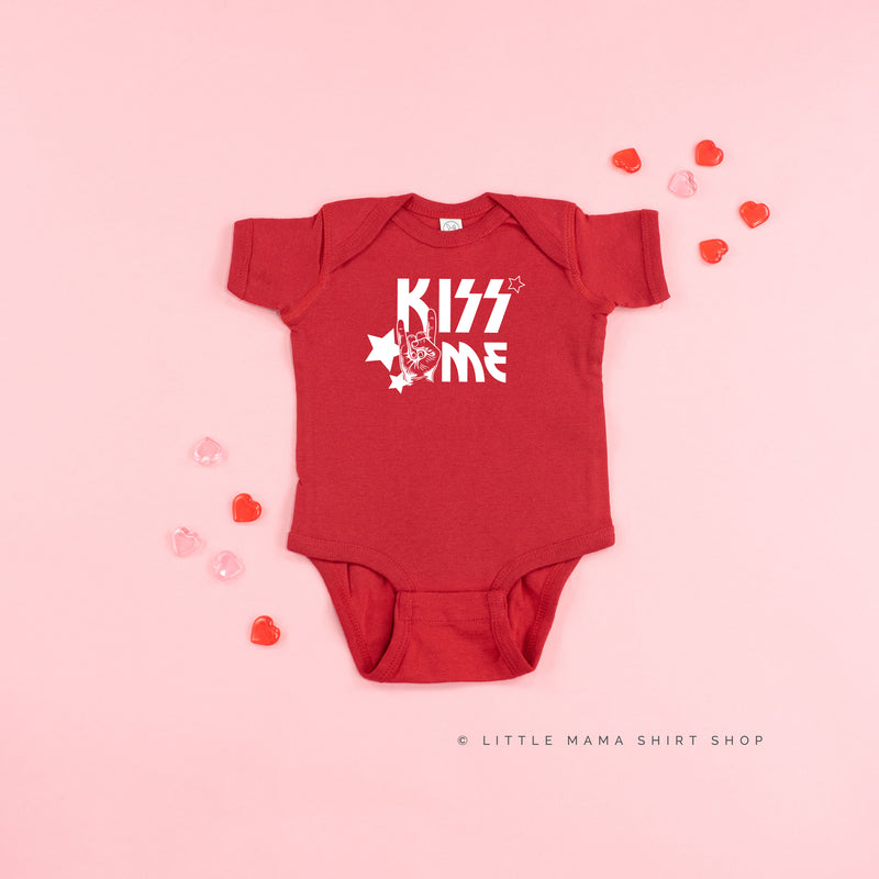 Kiss Me - Valentine Band Tee - Child Tee